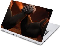 ezyPRNT Strong Arms and Fist (13 to 13.9 inch) Vinyl Laptop Decal 13   Laptop Accessories  (ezyPRNT)
