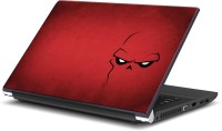 Rangeele Inkers Red Skull Captain America Vinyl Laptop Decal 15.6   Laptop Accessories  (Rangeele Inkers)