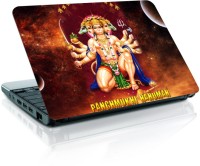 Shopmania Panchmukhi Hanuman Vinyl Laptop Decal 15.6   Laptop Accessories  (Shopmania)