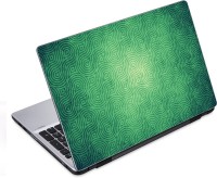 ezyPRNT 2 Merged Circles Green Pattern (14 to 14.9 inch) Vinyl Laptop Decal 14   Laptop Accessories  (ezyPRNT)