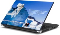 ezyPRNT Travel and Tourism Glacior (15 to 15.6 inch) Vinyl Laptop Decal 15   Laptop Accessories  (ezyPRNT)