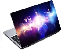 ezyPRNT Disco Dance and Music O (14 to 14.9 inch) Vinyl Laptop Decal 14   Laptop Accessories  (ezyPRNT)