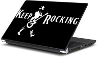 ezyPRNT Guitarist and Musicians X (15 to 15.6 inch) Vinyl Laptop Decal 15   Laptop Accessories  (ezyPRNT)