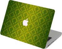 Swagsutra Swagsutra Green Pattern Laptop Skin/Decal For MacBook Pro 13 With Retina Display Vinyl Laptop Decal 13   Laptop Accessories  (Swagsutra)