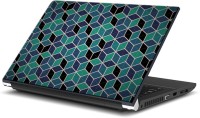 ezyPRNT 3D Purple Cubes Pattern (15 to 15.6 inch) Vinyl Laptop Decal 15   Laptop Accessories  (ezyPRNT)