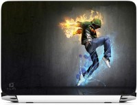 FineArts Dance Fire Vinyl Laptop Decal 15.6   Laptop Accessories  (FineArts)