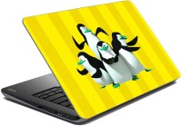 meSleep Yellow Funny Cartoon Vinyl Laptop Decal 15.1   Laptop Accessories  (meSleep)