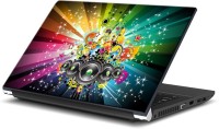 ezyPRNT Beautiful Musical Expressions Music Q (15 to 15.6 inch) Vinyl Laptop Decal 15   Laptop Accessories  (ezyPRNT)