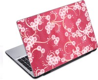 ezyPRNT Abstract Red Plants (14 to 14.9 inch) Vinyl Laptop Decal 14   Laptop Accessories  (ezyPRNT)