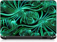 VI Collections ABSTRACT GREEN pvc Laptop Decal 15.6   Laptop Accessories  (VI Collections)
