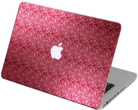 Theskinmantra Red Tribal Print Vinyl Laptop Decal 13   Laptop Accessories  (Theskinmantra)