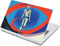 ezyPRNT Cricket Sports Pop Art Celebration (13 to 13.9 inch) Vinyl Laptop Decal 13   Laptop Accessories  (ezyPRNT)