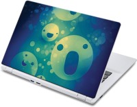 ezyPRNT bubble smileys (13 inch) Vinyl Laptop Decal 13   Laptop Accessories  (ezyPRNT)