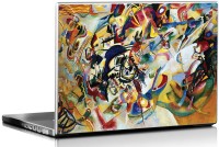 Seven Rays Composition Vii By Kadinsky 1913 Vinyl Laptop Decal 15.6   Laptop Accessories  (Seven Rays)
