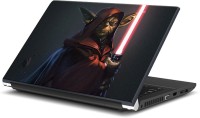 Rangeele Inkers Master Yoda Ready Fight Vinyl Laptop Decal 15.6   Laptop Accessories  (Rangeele Inkers)