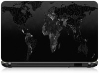 Box 18 Typo Map Abstract 2166 Vinyl Laptop Decal 15.6   Laptop Accessories  (Box 18)
