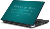 ezyPRNT Mother Teresa Motivation Quote a (15 to 15.6 inch) Vinyl Laptop Decal 15   Laptop Accessories  (ezyPRNT)