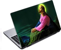 ezyPRNT Jesus Christ (14 to 14.9 inch) Vinyl Laptop Decal 14   Laptop Accessories  (ezyPRNT)