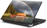 ezyPRNT Beauty of Rainbow Nature (15 to 15.6 inch) Vinyl Laptop Decal 15   Laptop Accessories  (ezyPRNT)