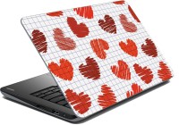 meSleep Hearts Vinyl Laptop Decal 15.6   Laptop Accessories  (meSleep)