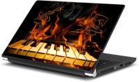 ezyPRNT Burning Piano Poster (15 to 15.6 inch) Vinyl Laptop Decal 15   Laptop Accessories  (ezyPRNT)