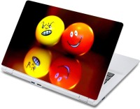 ezyPRNT Happy and Angry Balls (13 to 13.9 inch) Vinyl Laptop Decal 13   Laptop Accessories  (ezyPRNT)