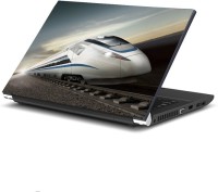 Dadlace Super Train Vinyl Laptop Decal 15.6   Laptop Accessories  (Dadlace)