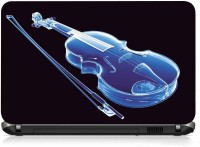 VI Collections NEON VIOLIN pvc Laptop Decal 15.6   Laptop Accessories  (VI Collections)