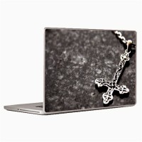 Theskinmantra Cross Laptop Decal 14.1   Laptop Accessories  (Theskinmantra)