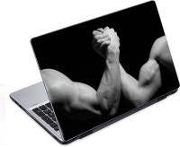 ezyPRNT Strong Arms (14 to 14.9 inch) Vinyl Laptop Decal 14   Laptop Accessories  (ezyPRNT)