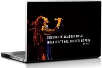 Bravado Bob Marley When Music Hits Vinyl Laptop Decal 15.6   Laptop Accessories  (Bravado)