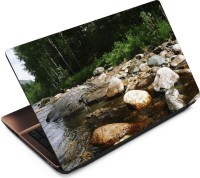 Anweshas River Stone Vinyl Laptop Decal 15.6   Laptop Accessories  (Anweshas)