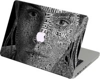 Theskinmantra Creative Face Vinyl Laptop Decal 13   Laptop Accessories  (Theskinmantra)