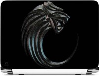 FineArts Lion Metal Logo Vinyl Laptop Decal 15.6   Laptop Accessories  (FineArts)