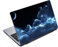 ezyPRNT Moon In Cloud (14 to 14.9 inch) Vinyl Laptop Decal 14   Laptop Accessories  (ezyPRNT)