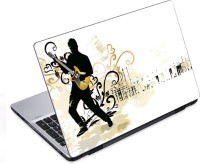 ezyPRNT Guitarist and Musicians B (14 to 14.9 inch) Vinyl Laptop Decal 14   Laptop Accessories  (ezyPRNT)