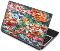 Shopmania Floral Design Vinyl Laptop Decal 15.6   Laptop Accessories  (Shopmania)