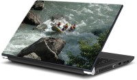 ezyPRNT Adventurous Boat Riding (15 to 15.6 inch) Vinyl Laptop Decal 15   Laptop Accessories  (ezyPRNT)
