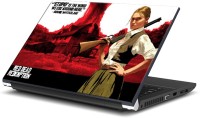 Rangeele Inkers Red Dead Redemption Girl Vinyl Laptop Decal 15.6   Laptop Accessories  (Rangeele Inkers)