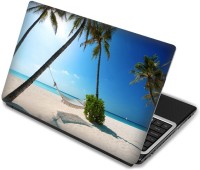 Shopmania Beach Vinyl Laptop Decal 15.6   Laptop Accessories  (Shopmania)