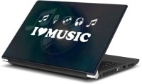 ezyPRNT Music Lovers and Musical Quotes Q (15 to 15.6 inch) Vinyl Laptop Decal 15   Laptop Accessories  (ezyPRNT)