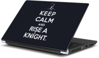 ezyPRNT Keep Calm and Rise a Knight (15 to 15.6 inch) Vinyl Laptop Decal 15   Laptop Accessories  (ezyPRNT)
