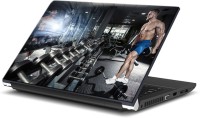 ezyPRNT The Perfect Gym Body Building (15 to 15.6 inch) Vinyl Laptop Decal 15   Laptop Accessories  (ezyPRNT)