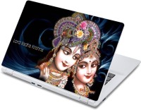 ezyPRNT Lord Radha Krishna (13 to 13.9 inch) Vinyl Laptop Decal 13   Laptop Accessories  (ezyPRNT)