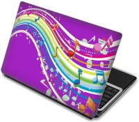 Shopmania Music Rythum Vinyl Laptop Decal 15.6   Laptop Accessories  (Shopmania)