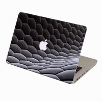 Theskinmantra Snake Shapes Macbook 3m Bubble Free Vinyl Laptop Decal 13.3   Laptop Accessories  (Theskinmantra)