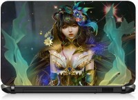 VI Collections NATURE GIRL IN SARROW pvc Laptop Decal 15.6   Laptop Accessories  (VI Collections)
