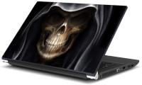 Dadlace Skull Vinyl Laptop Decal 14.1   Laptop Accessories  (Dadlace)