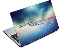 ezyPRNT Music Lovers and Musical Quotes H (14 to 14.9 inch) Vinyl Laptop Decal 14   Laptop Accessories  (ezyPRNT)
