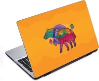ezyPRNT Abstract Horse A (14 to 14.9 inch) Vinyl Laptop Decal 14   Laptop Accessories  (ezyPRNT)